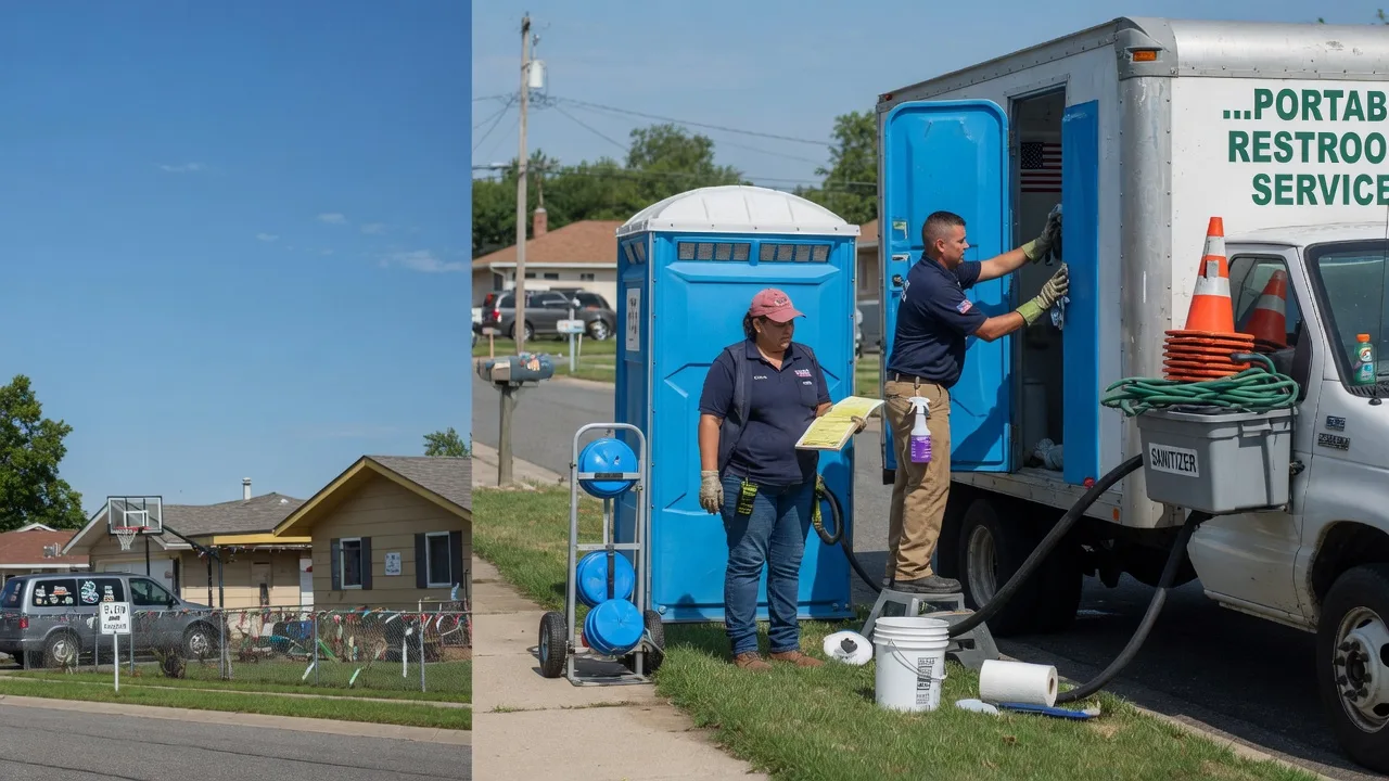 Portable Toilet Rental in Bowlegs, OK near me